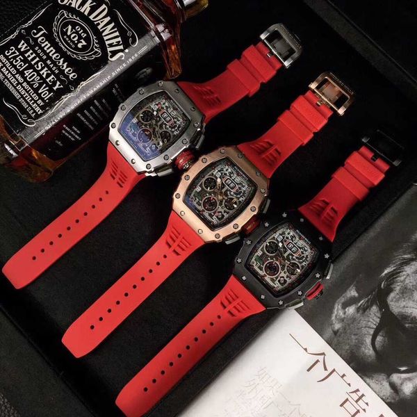 luxury mechanical watch richar mills rm11-03 automatic swiss imported rubber sapphire mirror b7km, Slivery;brown
luxury mechanical watch richar mills rm11-03 automatic swiss imported rubber sapphire mirror b7km, Slivery;brown