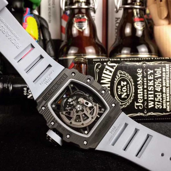 luxury mechanical watch richar mills rm35-02 swiss automatic movement sapphire mirror imported rubber strap gxlp, Slivery;brown
luxury mechanical watch richar mills rm35-02 swiss automatic movement sapphire mirror imported rubber strap gxlp, Slivery;brown