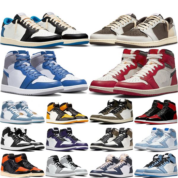 men 1s women 1 trainers basketball shoes voodoo fragment low ts reverse mocha true blue denim taxi bred patent university blue sports sneake 
men 1s women 1 trainers basketball shoes voodoo fragment low ts reverse mocha true blue denim taxi bred patent university blue sports sneake