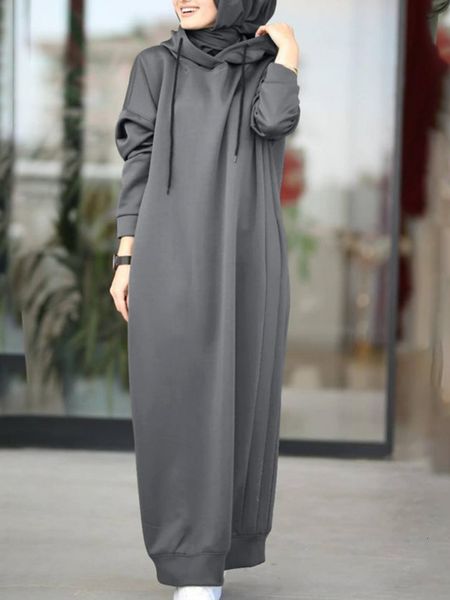 casual dresses muslim women sweatshirt stylish hoodies long sleeve maxi female solid hooded vestidos robe s 3xl 230330, Black;gray
casual dresses muslim women sweatshirt stylish hoodies long sleeve maxi female solid hooded vestidos robe s 3xl 230330, Black;gray
