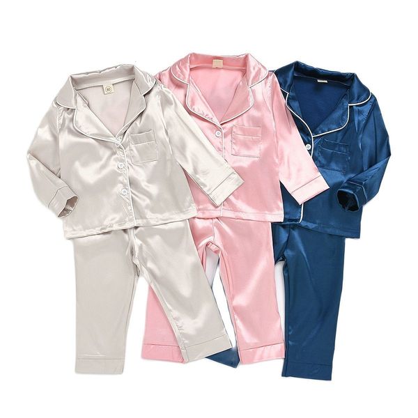 pajamas children's pajamas set baby set children's clothing children's boys girls soft ice silk pants family clothing childre, Blue;red
pajamas children's pajamas set baby set children's clothing children's boys girls soft ice silk pants family clothing childre, Blue;red