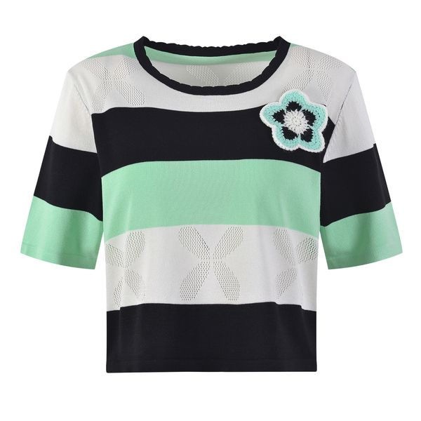 323 2023 spring brand same style sweater short sleeve white crew neck beads pullover fashion womens clothes womens yl8, White;black
323 2023 spring brand same style sweater short sleeve white crew neck beads pullover fashion womens clothes womens yl8, White;black