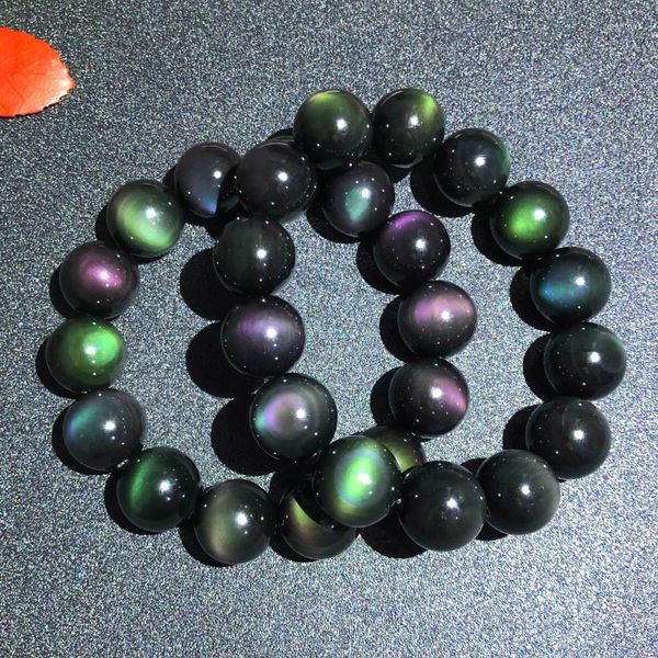 designer bracelet strand 8mm-18mm grade rainbow obsidian stone beads bracelet natural diy jewelry bracelets for woman man wholesale, Black
designer bracelet strand 8mm-18mm grade rainbow obsidian stone beads bracelet natural diy jewelry bracelets for woman man wholesale, Black