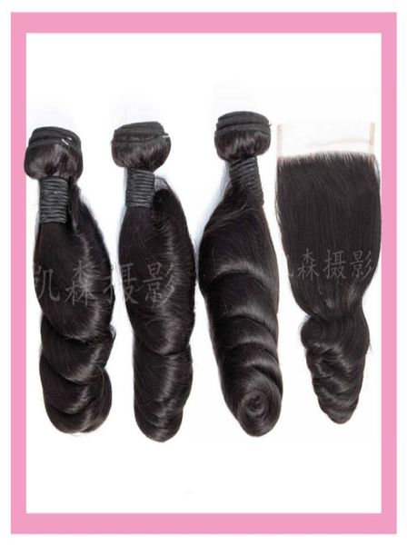brazilian virgin hair 3 bundles with 4x4 loose wave 4pieceslot hair extensions loose wave bundles with lace closure natural color9849991, Black;brown
brazilian virgin hair 3 bundles with 4x4 loose wave 4pieceslot hair extensions loose wave bundles with lace closure natural color9849991, Black;brown