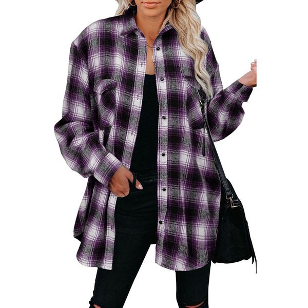 spring 2023 women's shirt, european and american mid-length loose lapels, black and white extra shirts
spring 2023 women's shirt, european and american mid-length loose lapels, black and white extra shirts