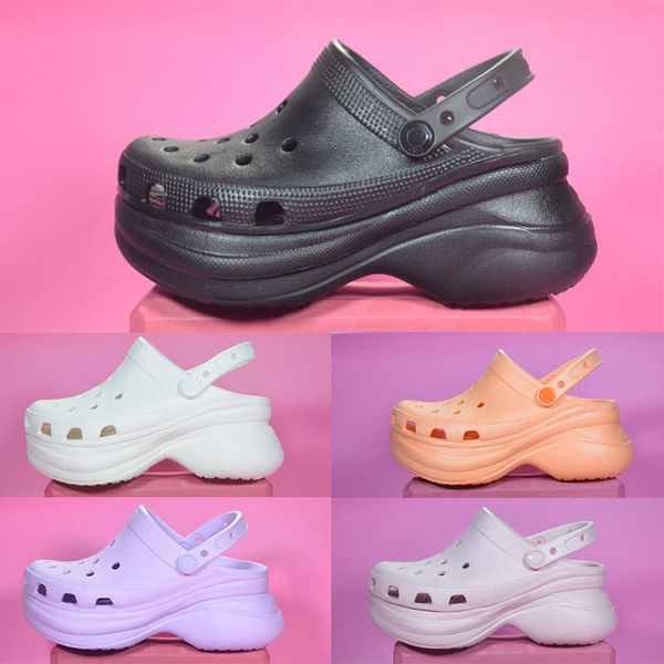 2023 croc classic bae clog sandal slippers women designer sandals height increasing platform clogs waterproof shoes white thick bottom pool, Black
2023 croc classic bae clog sandal slippers women designer sandals height increasing platform clogs waterproof shoes white thick bottom pool, Black