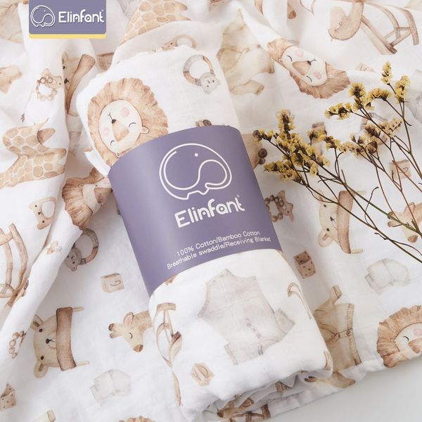 blankets swaddling elinfant digital print bamboo cotton muslin swaddle 120110cm born baby bath towel wrap 230331
blankets swaddling elinfant digital print bamboo cotton muslin swaddle 120110cm born baby bath towel wrap 230331