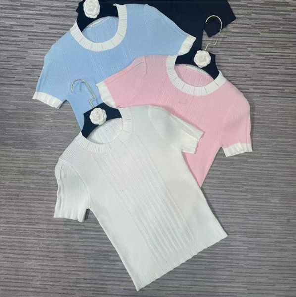 321 l 2023 autumn sweaters women's pullover pink black blue beads sweater crew neck short sleeve brand same style women's dl, White;black
321 l 2023 autumn sweaters women's pullover pink black blue beads sweater crew neck short sleeve brand same style women's dl, White;black