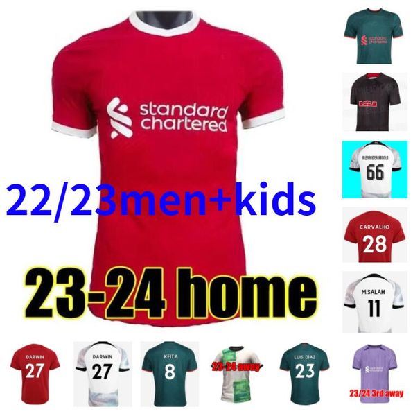 22 23 24 soccer jerseys darwin a.becker thiago 2023 2024 mohamed luis diaz alexander arnold football kit shirts men kids uniform elliott ga, Black;yellow
22 23 24 soccer jerseys darwin a.becker thiago 2023 2024 mohamed luis diaz alexander arnold football kit shirts men kids uniform elliott ga, Black;yellow