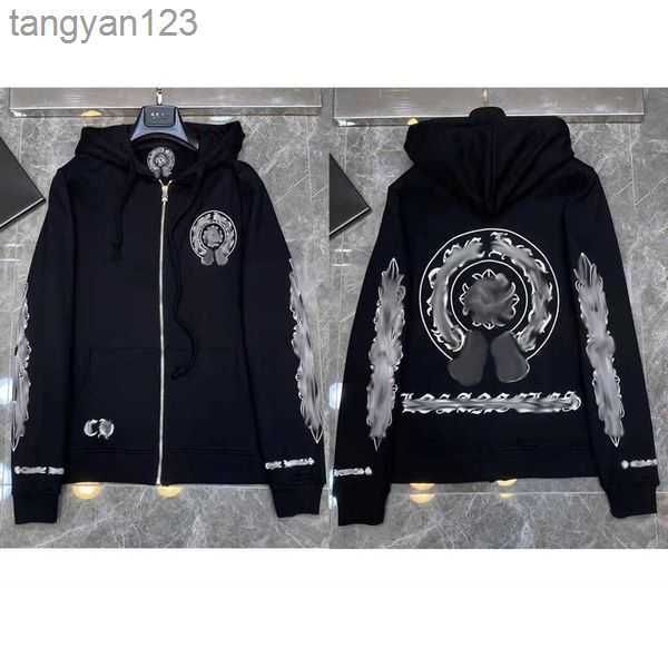 luxury fashion men's sweatshirts designer classic hoodies ch zipper hooded sweater casual men women cross pullover sanskrit hoodie coat, Black
luxury fashion men's sweatshirts designer classic hoodies ch zipper hooded sweater casual men women cross pullover sanskrit hoodie coat, Black
