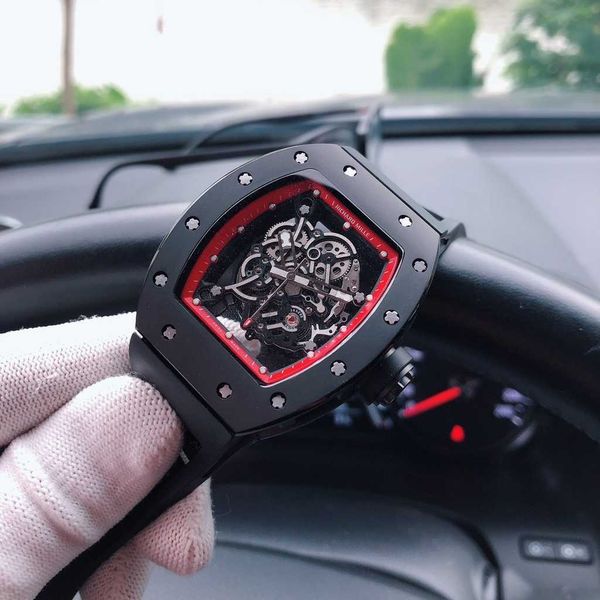 luxury mechanical watch richar mills rm035 swiss sapphire mirror rubber watchband with automatic movement 9i69, Slivery;brown
luxury mechanical watch richar mills rm035 swiss sapphire mirror rubber watchband with automatic movement 9i69, Slivery;brown