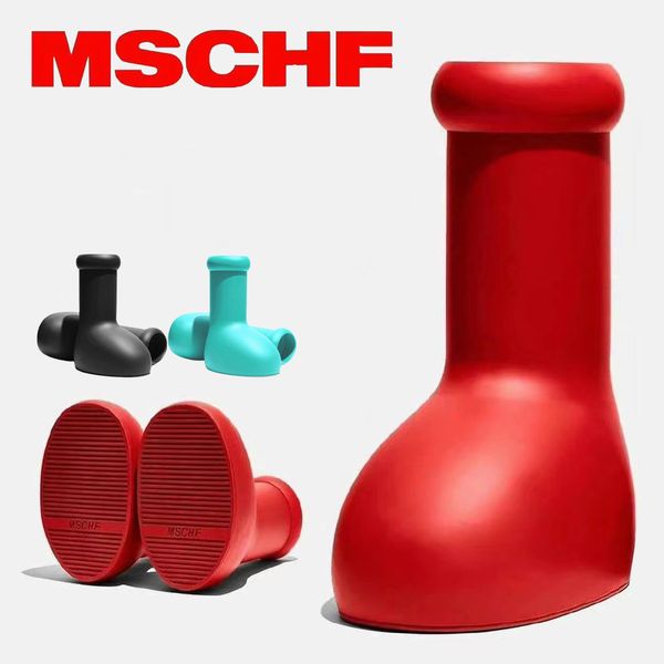 mschf big red boot designer maison mihara yasuhiro rain boots for mens and womens round heads thick bottom non slip tpu rubber shell platfor, Black
mschf big red boot designer maison mihara yasuhiro rain boots for mens and womens round heads thick bottom non slip tpu rubber shell platfor, Black
