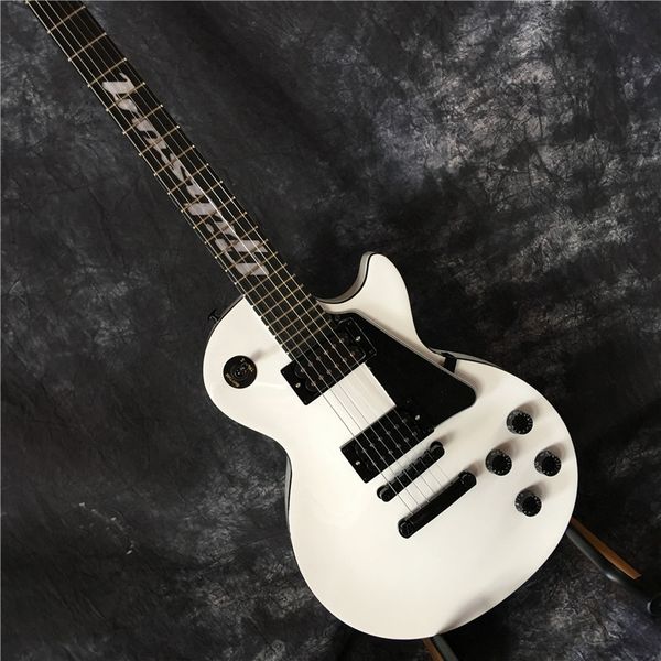 guitar new white electric guitar, black hardware. body color optional, customizable
guitar new white electric guitar, black hardware. body color optional, customizable