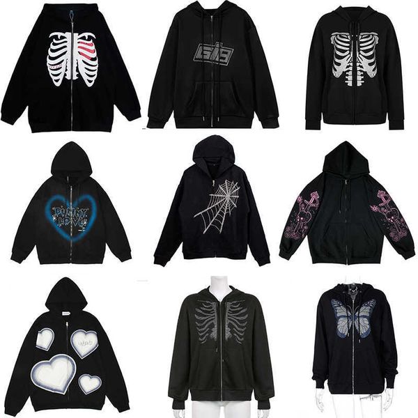 women's hoodies sweatshirts 90s autumn women tracksuit korean fashion y2k thin zipper long sleeve casual coat female sweatshirt with ho, Black
women's hoodies sweatshirts 90s autumn women tracksuit korean fashion y2k thin zipper long sleeve casual coat female sweatshirt with ho, Black