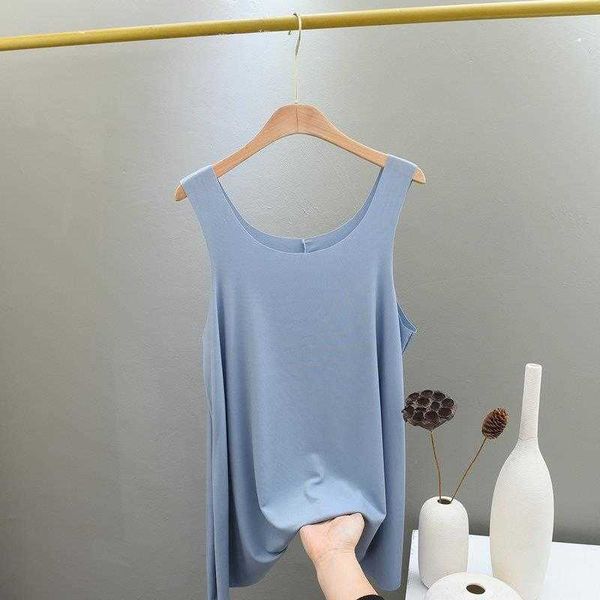 modal seamless small womens tanks sling vest ice silk bottoming shirt plus size, White
modal seamless small womens tanks sling vest ice silk bottoming shirt plus size, White