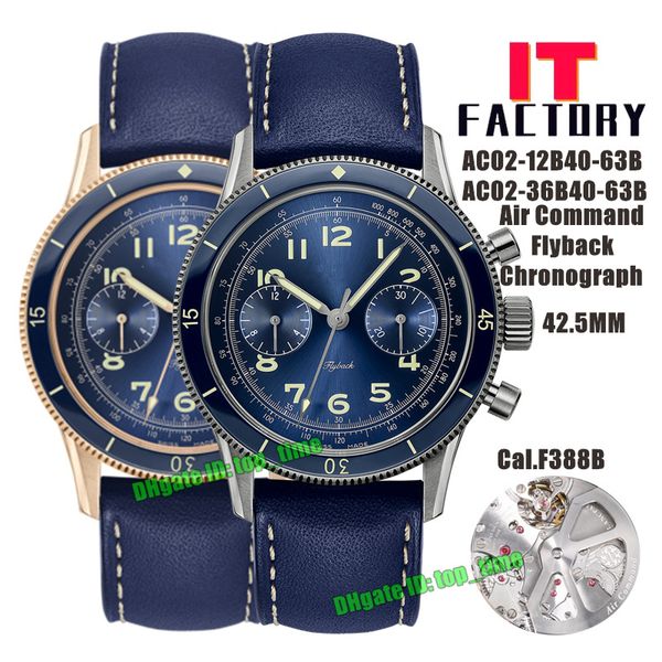 it factory watches ac02 air command flyback chronograph f388b automatic titanium / pink gold case mens watch blue dial leather strap gents w, Slivery;brown
it factory watches ac02 air command flyback chronograph f388b automatic titanium / pink gold case mens watch blue dial leather strap gents w, Slivery;brown