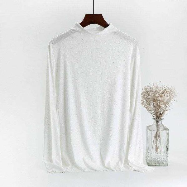 internet celebrity live broadcast shirt autumn half turtleneck bottoming, White
internet celebrity live broadcast shirt autumn half turtleneck bottoming, White