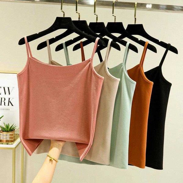 chic small sling vest womens tank warm autumn and winter fleece lined thick velvet, White
chic small sling vest womens tank warm autumn and winter fleece lined thick velvet, White