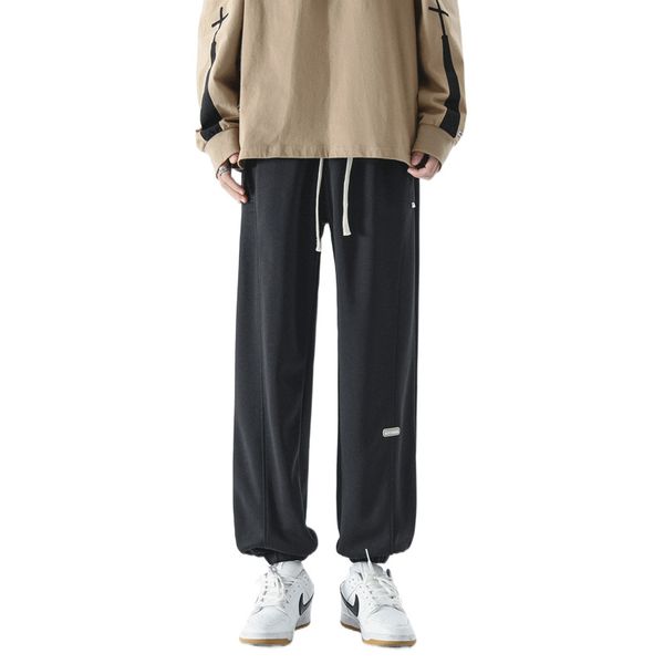 summer slim pants men's fashion brand work wear leggings casual pants wide legs spring and autumn sports pants, Black
summer slim pants men's fashion brand work wear leggings casual pants wide legs spring and autumn sports pants, Black