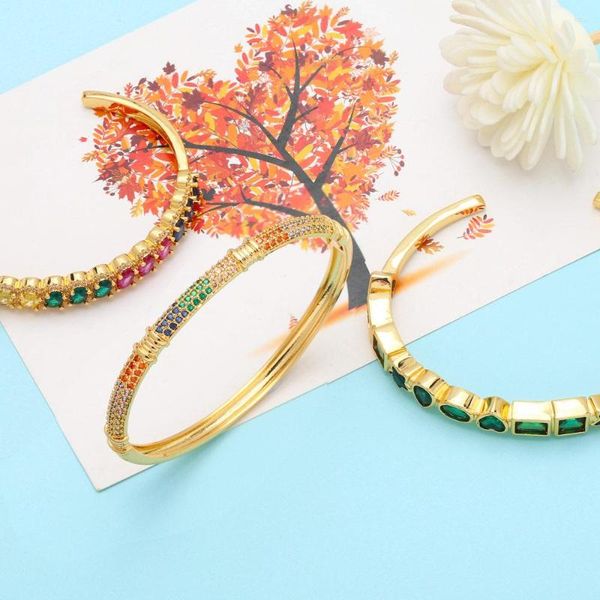 designer bracelet bangle flola chunky rainbow crystal cuff bangles for women copper gold plated adjustable statement jewelry gifts brtg48 7g, Black
designer bracelet bangle flola chunky rainbow crystal cuff bangles for women copper gold plated adjustable statement jewelry gifts brtg48 7g, Black
