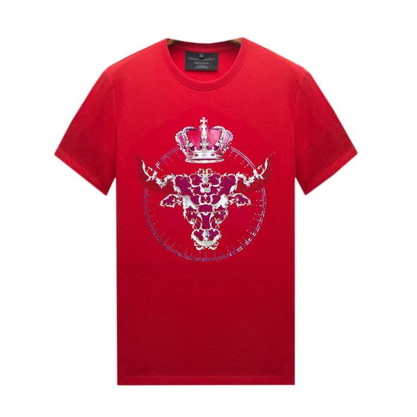 vintage crewneck rhinestone t-shirts for men women with designs - red short sleeves casual mercerized cottonu6i2, White;black
vintage crewneck rhinestone t-shirts for men women with designs - red short sleeves casual mercerized cottonu6i2, White;black