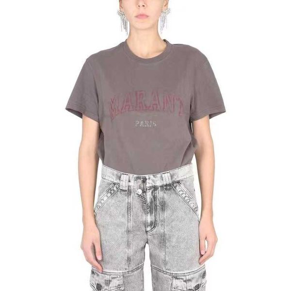 isabel marant women designer cotton classic t shirts new is fashion print letter tee straight casual pullover short sleeve t-shirt, White
isabel marant women designer cotton classic t shirts new is fashion print letter tee straight casual pullover short sleeve t-shirt, White