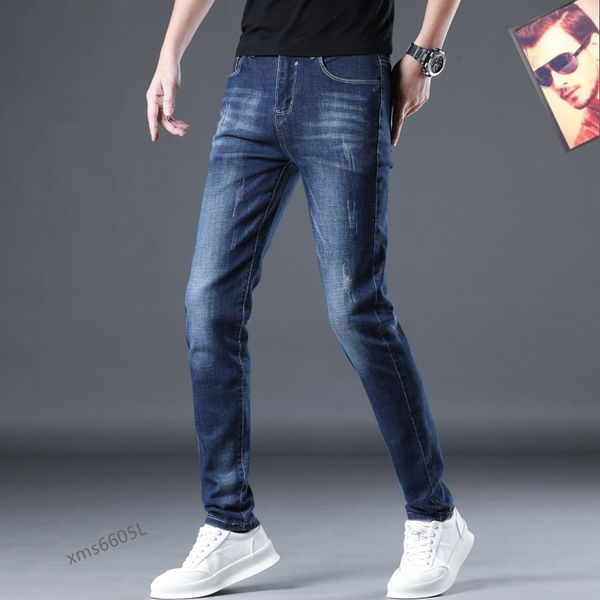 men's jeans imitation old tear motorcycle man slim version motorcycle biker denim men's fashion men's black pants inverted me, Blue
men's jeans imitation old tear motorcycle man slim version motorcycle biker denim men's fashion men's black pants inverted me, Blue