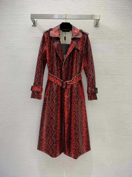 women designer long trench coat paris new snakeskin bright face h type suit lapel leather coat medium long sleeve coat logo brand desig clot, Tan;black
women designer long trench coat paris new snakeskin bright face h type suit lapel leather coat medium long sleeve coat logo brand desig clot, Tan;black