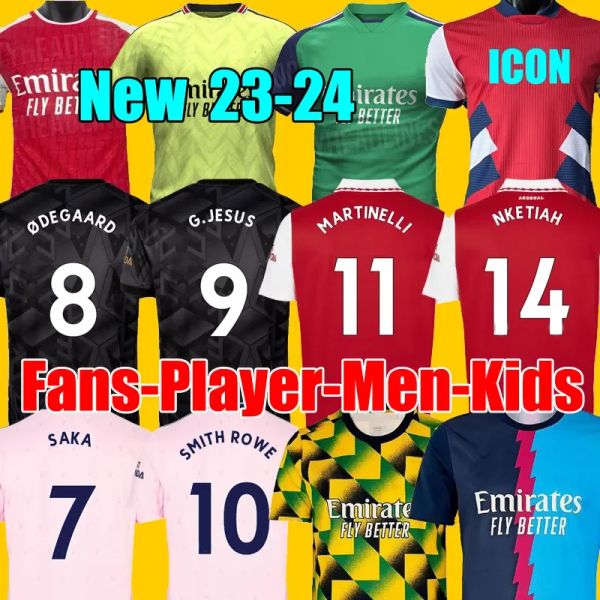 smith rowe g.jesus saka soccer jerseys saliba 22 23 24 fans player version odegaard martinelli jorginho 2022 2023 2024 football kits shirt m, Black;yellow
smith rowe g.jesus saka soccer jerseys saliba 22 23 24 fans player version odegaard martinelli jorginho 2022 2023 2024 football kits shirt m, Black;yellow