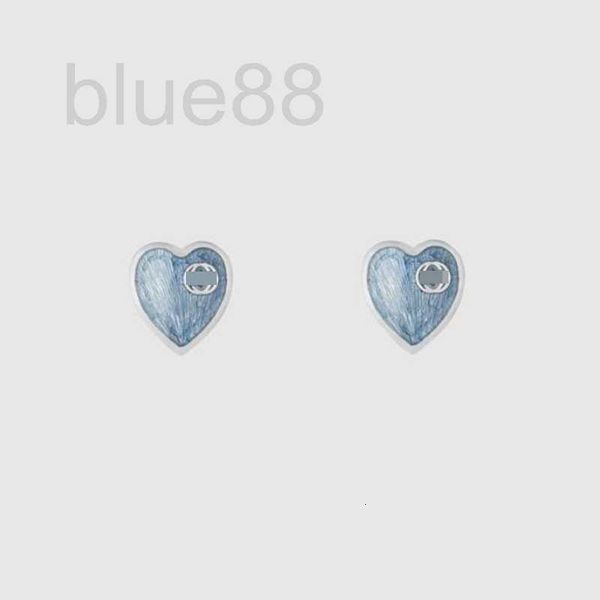 stud designer gujia's new 925 sterling silver love blue enamel earrings trend personality allergy gift 0t69, Golden;silver
stud designer gujia's new 925 sterling silver love blue enamel earrings trend personality allergy gift 0t69, Golden;silver