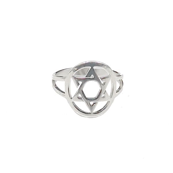 star of david ring classic jewish isael rings religion hexagon stainless steel jewelry for men women symbol of energy and strength 7-10#, Silver
star of david ring classic jewish isael rings religion hexagon stainless steel jewelry for men women symbol of energy and strength 7-10#, Silver