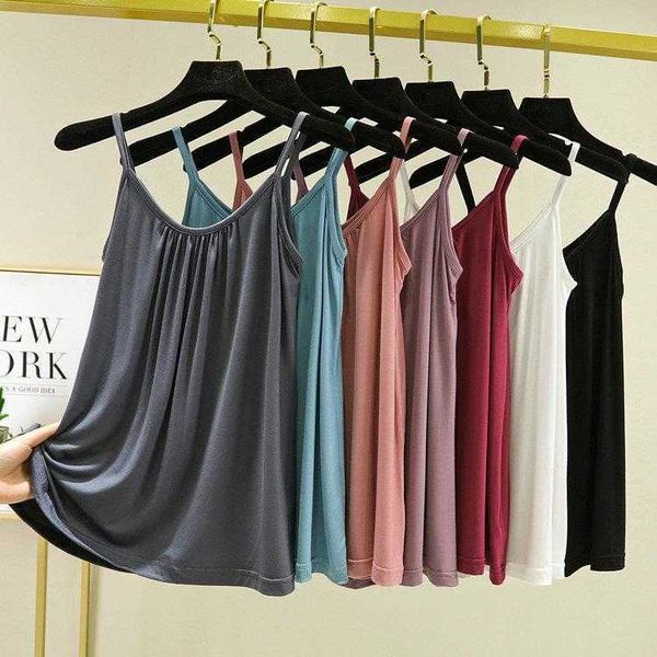 pinch pleated modal camisole womens summer inner wear outer loose all matching, White
pinch pleated modal camisole womens summer inner wear outer loose all matching, White