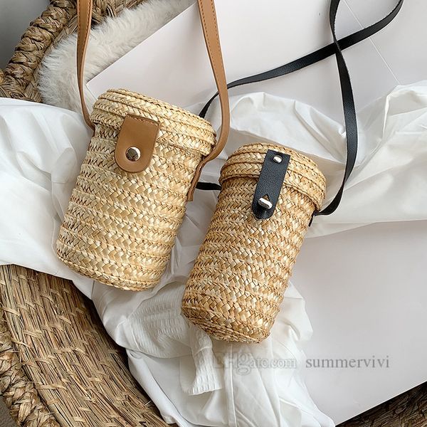 ins children grass weaving handbags summer girls one shoulder circular bag kids messenger straw bucket bags z1225, Black
ins children grass weaving handbags summer girls one shoulder circular bag kids messenger straw bucket bags z1225, Black