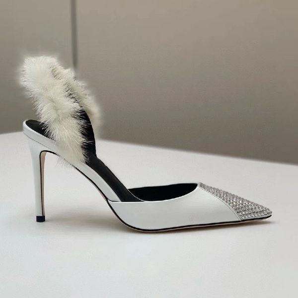 feather sandals 2023 women dress shoes high heels ankle plush sandal woman summer with fur stripper heeled sandal women exening shoe, Black
feather sandals 2023 women dress shoes high heels ankle plush sandal woman summer with fur stripper heeled sandal women exening shoe, Black