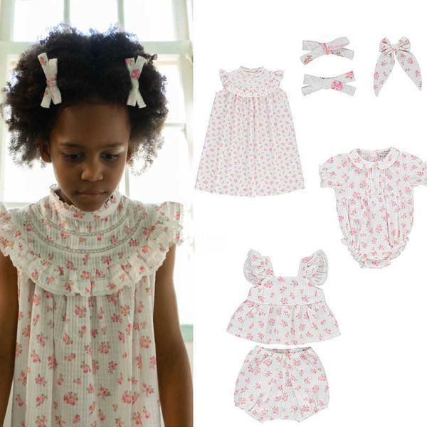 children girl cotton made floral pattern blouse and bloomers sets kids children brand bebe clothes suits summer baby p230331, White
children girl cotton made floral pattern blouse and bloomers sets kids children brand bebe clothes suits summer baby p230331, White