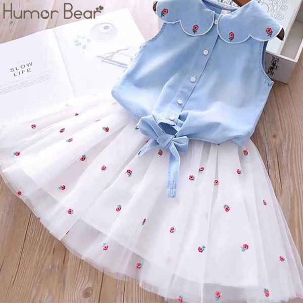 humor bear girl clothes set summer new children clothes embroidery floral sleeve lapel ithprincess mesh skirts 2pcs p230331, White
humor bear girl clothes set summer new children clothes embroidery floral sleeve lapel ithprincess mesh skirts 2pcs p230331, White