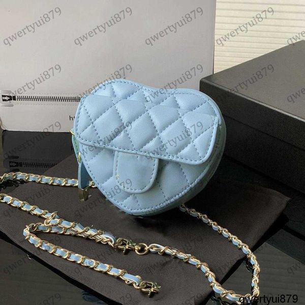 mini heart lover style lambskin waist bust crossbody bags gold metal hardware chain vanity cosmetic designer coin purse handbags with a mirr
mini heart lover style lambskin waist bust crossbody bags gold metal hardware chain vanity cosmetic designer coin purse handbags with a mirr