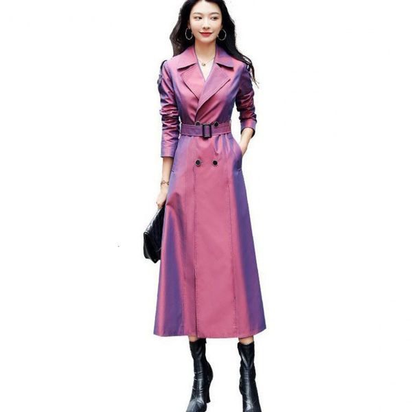 women's trench coats ladies elegant slim coatr autumn women coat purple temperament highend atmosphere female long windbreaker f043 230, Tan;black
women's trench coats ladies elegant slim coatr autumn women coat purple temperament highend atmosphere female long windbreaker f043 230, Tan;black