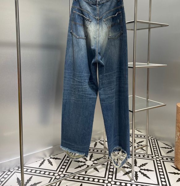 women's jean's luxury oversized famous jenas broken holes design end original straight leg brand loose jeans 230331, Blue
women's jean's luxury oversized famous jenas broken holes design end original straight leg brand loose jeans 230331, Blue