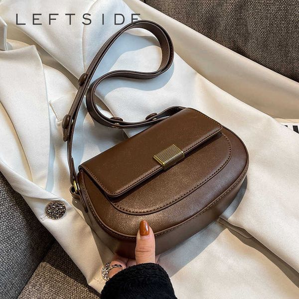 shoulder bags saddle for women winter trend simple leather crossbody bag solid trending handbags and purses 230322
shoulder bags saddle for women winter trend simple leather crossbody bag solid trending handbags and purses 230322