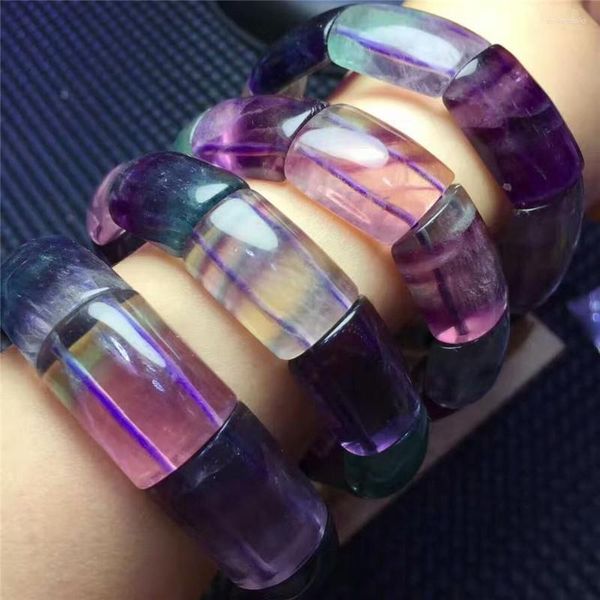 designer bracelet strand genuine coloful natural fluorite fluorspar crystal quartz rectangle bead stretch women nice bracelets 15 12mm drop, Black
designer bracelet strand genuine coloful natural fluorite fluorspar crystal quartz rectangle bead stretch women nice bracelets 15 12mm drop, Black