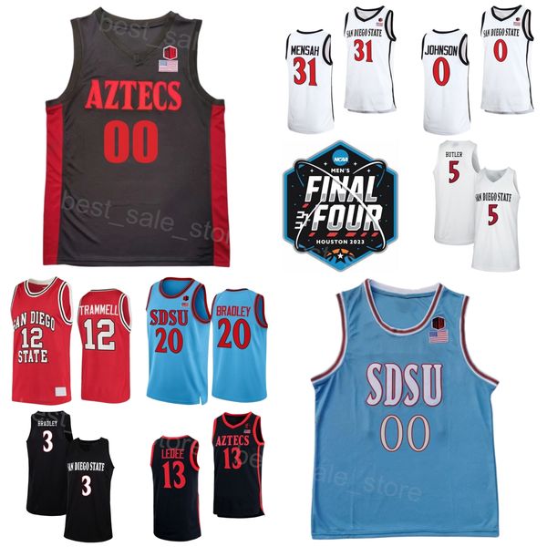 san diego state aztecs college jerseys final four 2023 basketball 20 matt bradley 5 lamont butler 13 jaedon ledee 3 micah parrish 0 keshad j, Black
san diego state aztecs college jerseys final four 2023 basketball 20 matt bradley 5 lamont butler 13 jaedon ledee 3 micah parrish 0 keshad j, Black