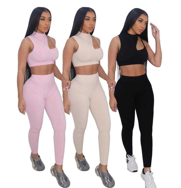 womens yoga pants clothes knitted sleeveless summer two piece sportswear suit, White
womens yoga pants clothes knitted sleeveless summer two piece sportswear suit, White
