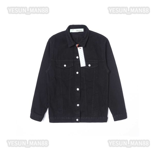 designer luxury offs whites classic jacket arrow adhesive tape printed autumn and winter mens and womens casual denim coat, Black;brown
designer luxury offs whites classic jacket arrow adhesive tape printed autumn and winter mens and womens casual denim coat, Black;brown
