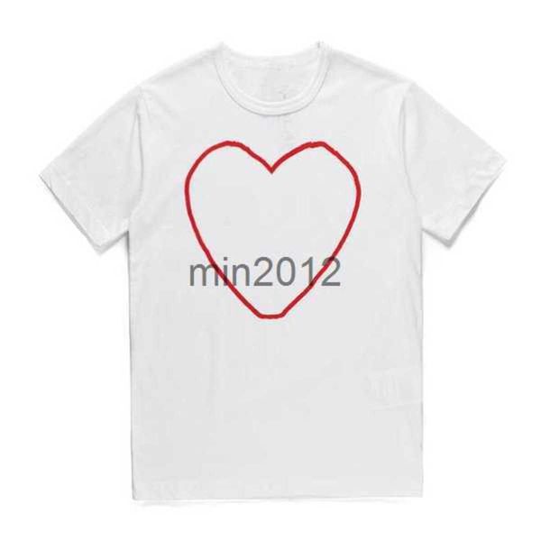 23fashion mens play t shirt designer red heart commes casual women s des badge garcons high quanlity tshirts am5y, White;black
23fashion mens play t shirt designer red heart commes casual women s des badge garcons high quanlity tshirts am5y, White;black