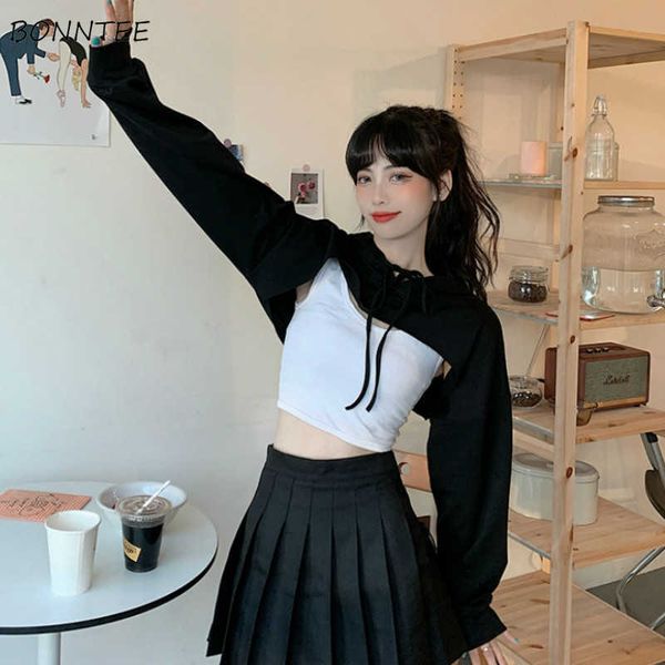 hoodies womens harajuku crop patchwork stylish popular women kpop sweatshirt skinny pullovers irregular kawaii clothes new p230331, Black
hoodies womens harajuku crop patchwork stylish popular women kpop sweatshirt skinny pullovers irregular kawaii clothes new p230331, Black