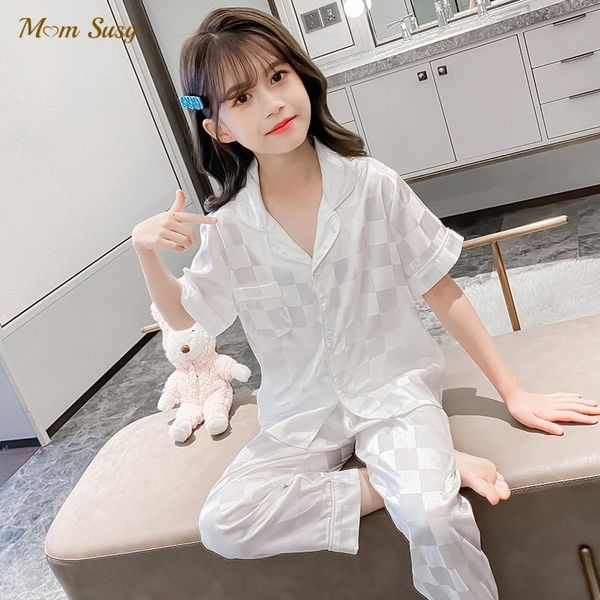 pajamas fashion baby girls boys' plain silk pajama set coatpants 2pcs spring summer autumn toddler youth home clothing baby clothing 3-, Blue;red
pajamas fashion baby girls boys' plain silk pajama set coatpants 2pcs spring summer autumn toddler youth home clothing baby clothing 3-, Blue;red