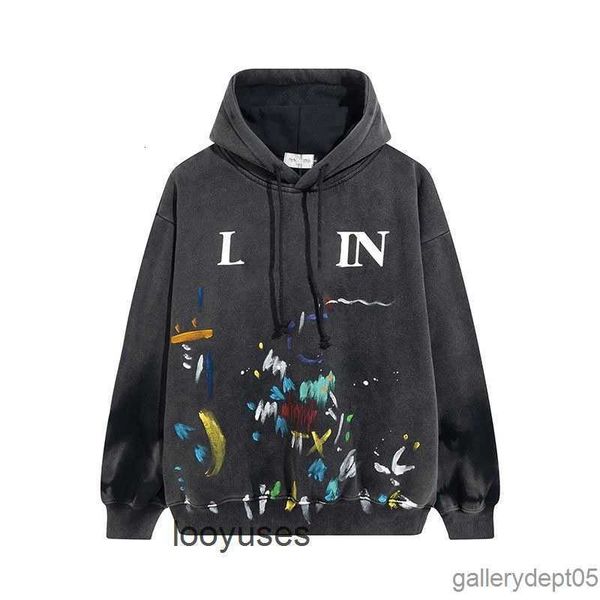 designer luxury lanvins classic sweaters galleryes streetwear dept splash ink graffiti print men's women's autumn co winter loose, Black
designer luxury lanvins classic sweaters galleryes streetwear dept splash ink graffiti print men's women's autumn co winter loose, Black