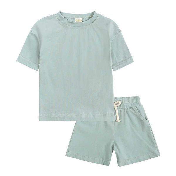 new 2 pcs novelty summer sets baby boy sport outfits clothes girls clothing solid t-shirtwithshorts children tracksuit for kid p230331, White
new 2 pcs novelty summer sets baby boy sport outfits clothes girls clothing solid t-shirtwithshorts children tracksuit for kid p230331, White