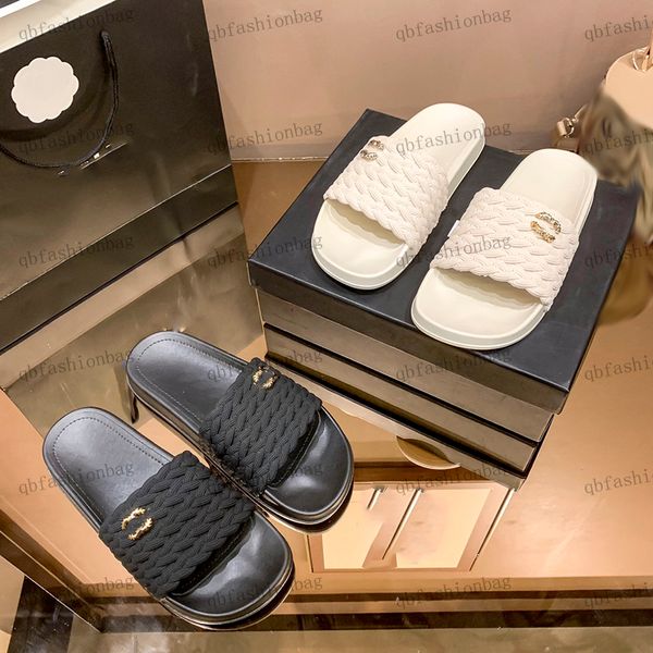 womens slippers flat sandals solid color printed hardware metal buckle flip-flops non-slip platform shoes outdoor pool luxury designer mule, Black
womens slippers flat sandals solid color printed hardware metal buckle flip-flops non-slip platform shoes outdoor pool luxury designer mule, Black
